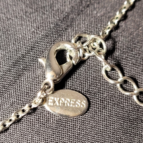 Express Layered Rhinestone Necklace - Picture 5 of 5